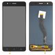 Дисплей для Asus ZenFone 3 Zoom (ZE553KL), черный, Оригинал (переклеено стекло)