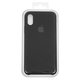 Чехол для iPhone X, iPhone XS, черный, Original Soft Case, силикон, black (18)