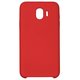 Чехол для Samsung J400 Galaxy J4 (2018), красный, Original Soft Case, силикон, red (14)