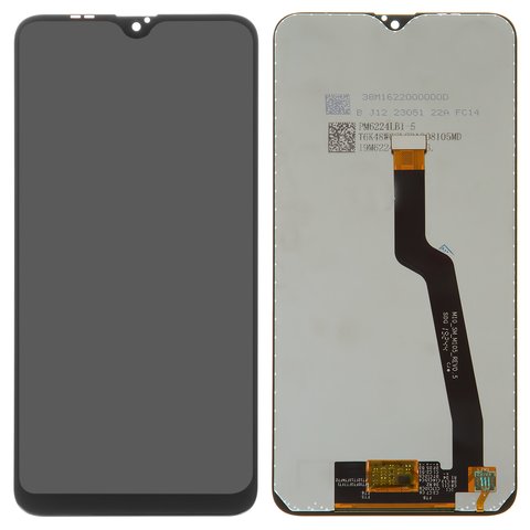 Дисплей для Samsung A105 Galaxy A10, чорний, без рамки, Original PRC 
