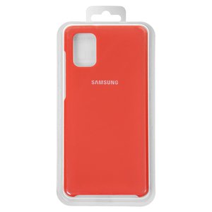 Чехол для Samsung M515 Galaxy M51, красный, Original Soft Case, силикон, red 14 