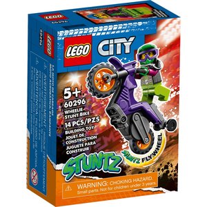 Конструктор LEGO City Каскадерський мотоцикл для ставання дибки 60296 