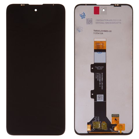Дисплей для Motorola Moto E30 XT2158 6, XT2159 Moto E40, чорний, без рамки, High Copy