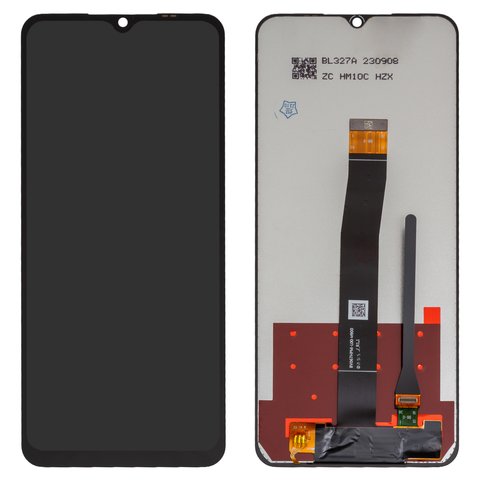 Дисплей для Xiaomi Poco C40, Redmi 10C, чорний, без рамки, Сopy