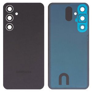 Задняя панель корпуса для Samsung S711 Galaxy S23 FE, серая, со стеклом камеры, graphite