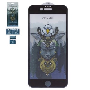 Защитное стекло iNobi Amulet для Apple iPhone 7 Plus, iPhone 8 Plus, Full Glue, Anti Static, черный