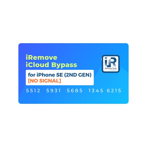 iRemove iCloud Bypass для iPhone SE 2ND GEN  [NO SIGNAL]