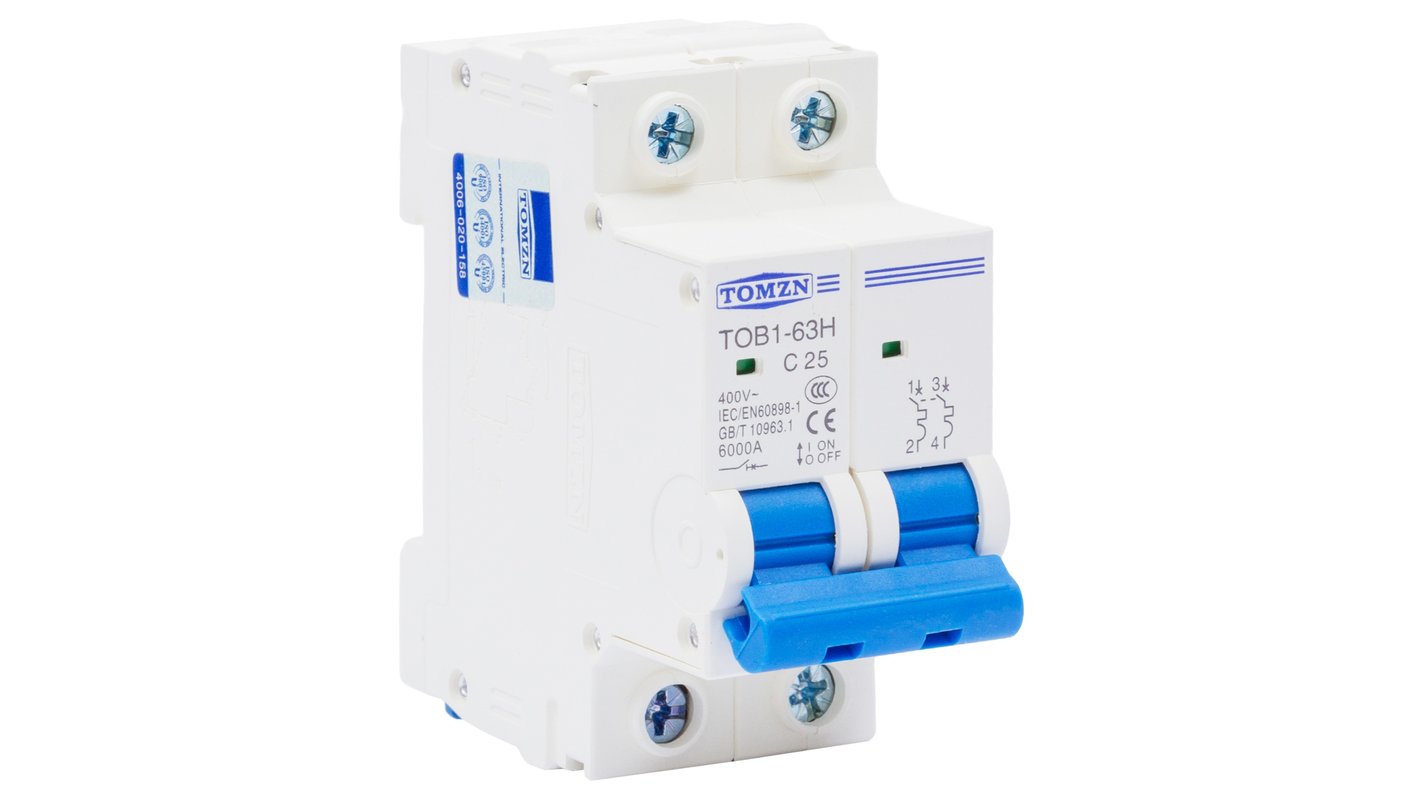 TOm様 TOMZN TD9-3X — световой индикатор фаз 3ф на DIN-рейку 230V AC/DC
