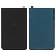 Задня панель корпуса для Google Pixel 8, чорна, нижня частина, obsidian