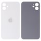 Задня панель корпуса для iPhone 12, біла, не потрібно знімати скло камери, Original (PRC), big hole