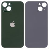 Задняя панель корпуса для iPhone 13, зеленая, не нужно снимать стекло камеры, Original (PRC), big hole