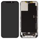 Дисплей для Apple iPhone 12 Pro Max, черный, с рамкой, High Copy, (OLED)