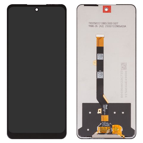 Дисплей для Infinix Zero 5G X6815 , чорний, без рамки, High Copy, 1540415310 TXDI680EBQPX 84