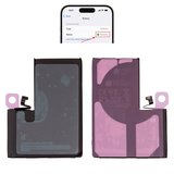 Аккумулятор для iPhone 14 Pro Max, Li-ion, 3.86 В, 4860 мАч, повышенная ёмкость, без ошибки, (A2830), genuine IC