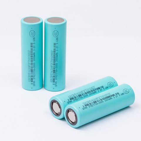 Акумулятор 21700 Great Power IFR21700 3000 , 3000 мАг, 3,2 B, LiFePO4, 10A 3C 