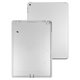 Housing Back Cover compatible with Apple iPad Air 2, (silver, (version Wi-Fi))