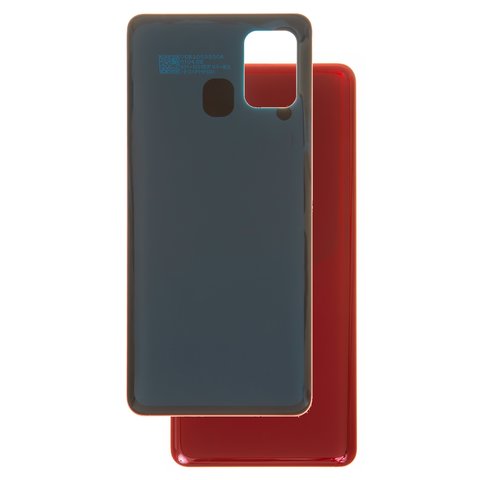 Задняя панель корпуса для Samsung A315 Galaxy A31, красная, prism crush red