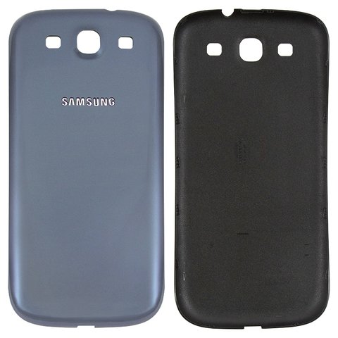 Tapa trasera para batería puede usarse con Samsung I9300 Galaxy S3, azul