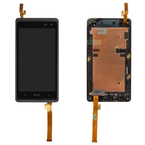 Pantalla LCD puede usarse con HTC Desire 600 Dual sim, Desire 606w, negro
