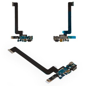 Шлейф для Xiaomi Mi 4, микрофона, коннектора зарядки, с компонентами, с вибро, Original PRC , плата зарядки, LTE версия, 2014215