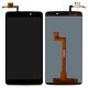 LCD compatible with Alcatel One Touch 6045I Idol 3, (black)
