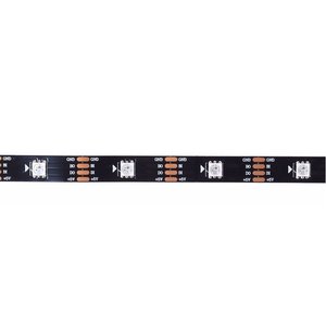 RGB LED Strip SMD5050, WS2813 with controls, black, IP20, 5 V, 30 LEDs m, 5 m 