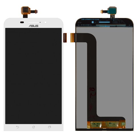 LCD compatible with Asus Zenfone Max ZC550KL , white 