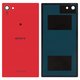 Housing Back Cover compatible with Sony E5803 Xperia Z5 Compact Mini, E5823 Xperia Z5 Compact, (red, coral)