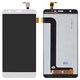 LCD compatible with Oukitel U15 Pro, (white)