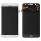 LCD compatible with Samsung J700 Galaxy J7, (white, with light adjustable, Best copy, without frame, Copy, (TFT))