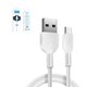 USB Cable Hoco X20, (USB type-A, USB type C, 100 cm, 2.4 A, white) #6957531068853