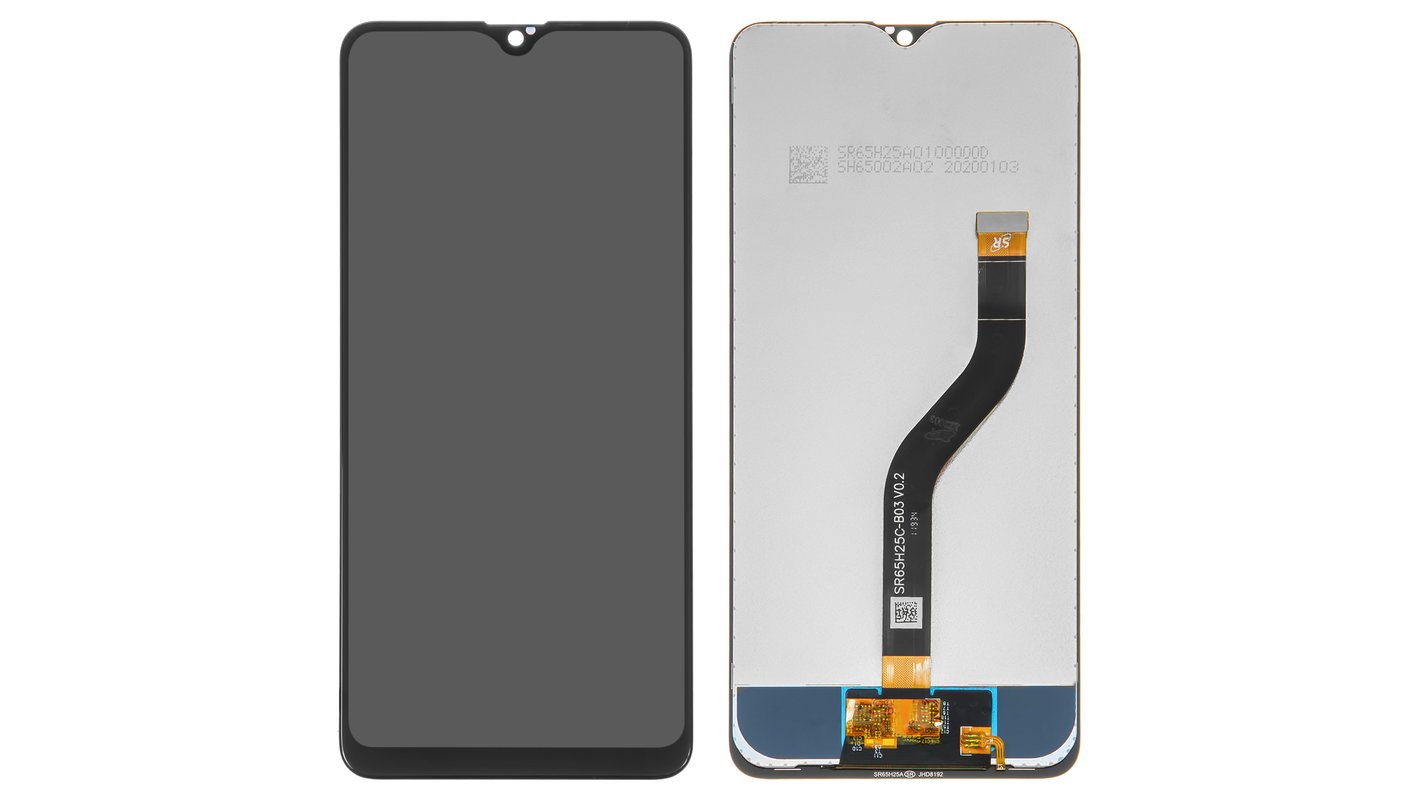 LCD compatible with Samsung A207 Galaxy A20s, (black, Best 