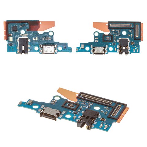 Cable flex puede usarse con Samsung A705F DS Galaxy A70, del conector de carga, con micrófono, High Copy, placa del cargador