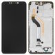 LCD compatible with Xiaomi Pocophone F1, (black, with frame, High Copy, M1805E10A)
