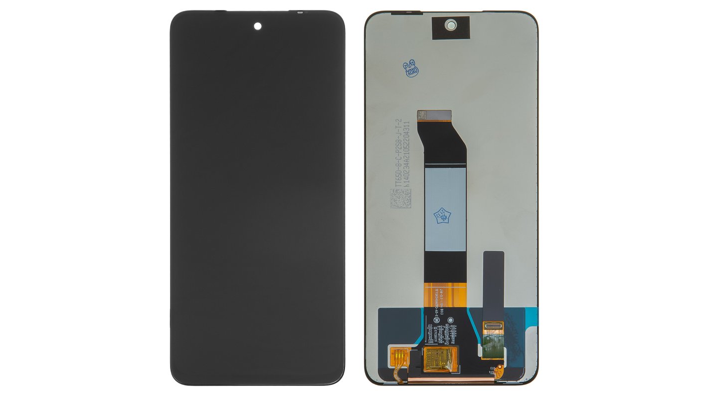 Pantalla LCD puede usarse con Xiaomi Poco M3 Pro, Poco M3 Pro 5G, Redmi  Note 10 5G, negro, sin marco, Original (PRC) - All Spares
