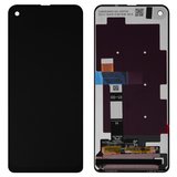 LCD compatible with Motorola One Action XT2013, (black, without frame, High Copy)