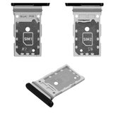 SIM Card Holder compatible with Samsung S906B Galaxy S22 Plus 5G, (black)