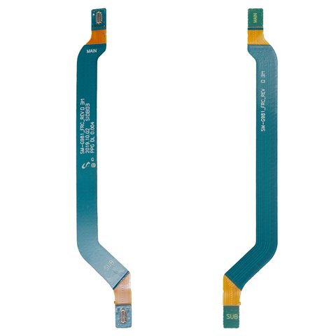 Flat Cable compatible with Samsung G980 Galaxy S20, narrow, for mainboard 