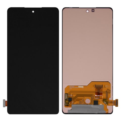 LCD compatible with Samsung G780 Galaxy S20 FE, G781 Galaxy S20 FE 5G, black, without frame, High Copy, OLED  