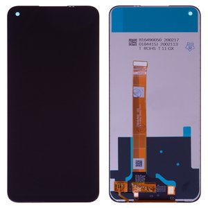 Pantalla LCD puede usarse con Realme 6, negro, sin marco, High Copy, RMX2001, #DI0649JN00