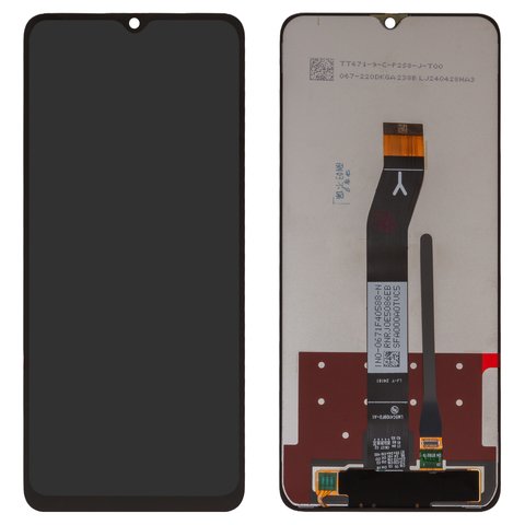 LCD compatible with Xiaomi Poco C61, Redmi A3, Redmi A3x, black, without frame, Original PRC , 23129RN51X, 23129RN51H, 2312BPC51H 