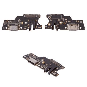 Flat Cable compatible with Realme 7 Global , headphone connector, charge connector, with microphone, Copy, charging board 