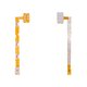 Cable flex puede usarse con Samsung X110 Galaxy Tab A9 8.7, del botón de volumen, del botón de encendido, con micrófono