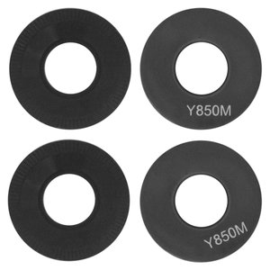 Camera Lens compatible with Motorola Edge 50 Fusion, black, without frame, set 2 pcs. 