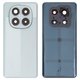Housing Back Cover compatible with Xiaomi Redmi Note 14 Pro 5G, (green, with camera lens, coral green)