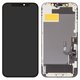 LCD JCID compatible with iPhone 12, iPhone 12 Pro, (black, with frame, HC, without error, (OLED) hard, diagnosable)