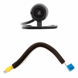 Seat Leon Skoda Octavia Volkswagen Beetle Caddy Golf Passat Polo Tiguan Reverse Camera Kit With 12 pin Cable Wire Harness