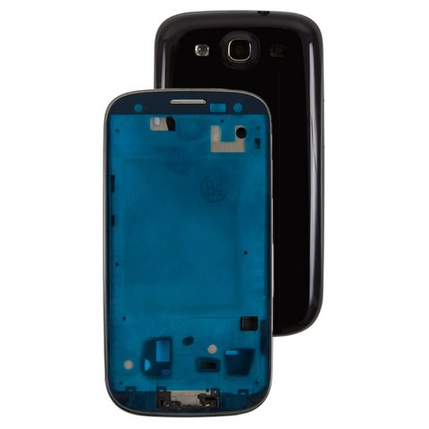 Housing compatible with Samsung I9300 Galaxy S3, black 