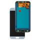 LCD compatible with Samsung J730 Galaxy J7 (2017), (blue, without frame, High Copy, (OLED))