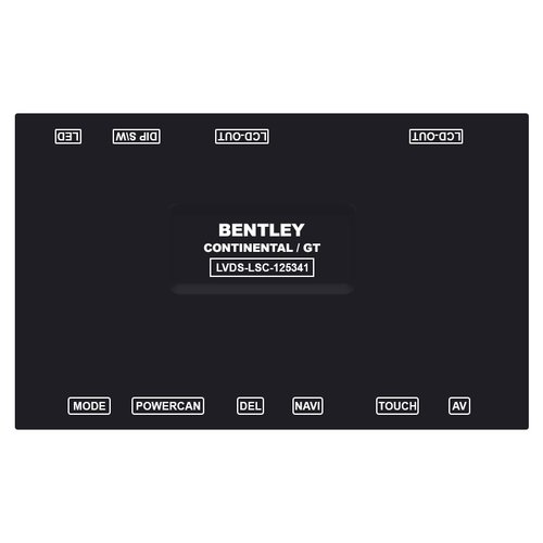 Video Interface for Bentley Continental, Mulsane of 2012-2015 MY